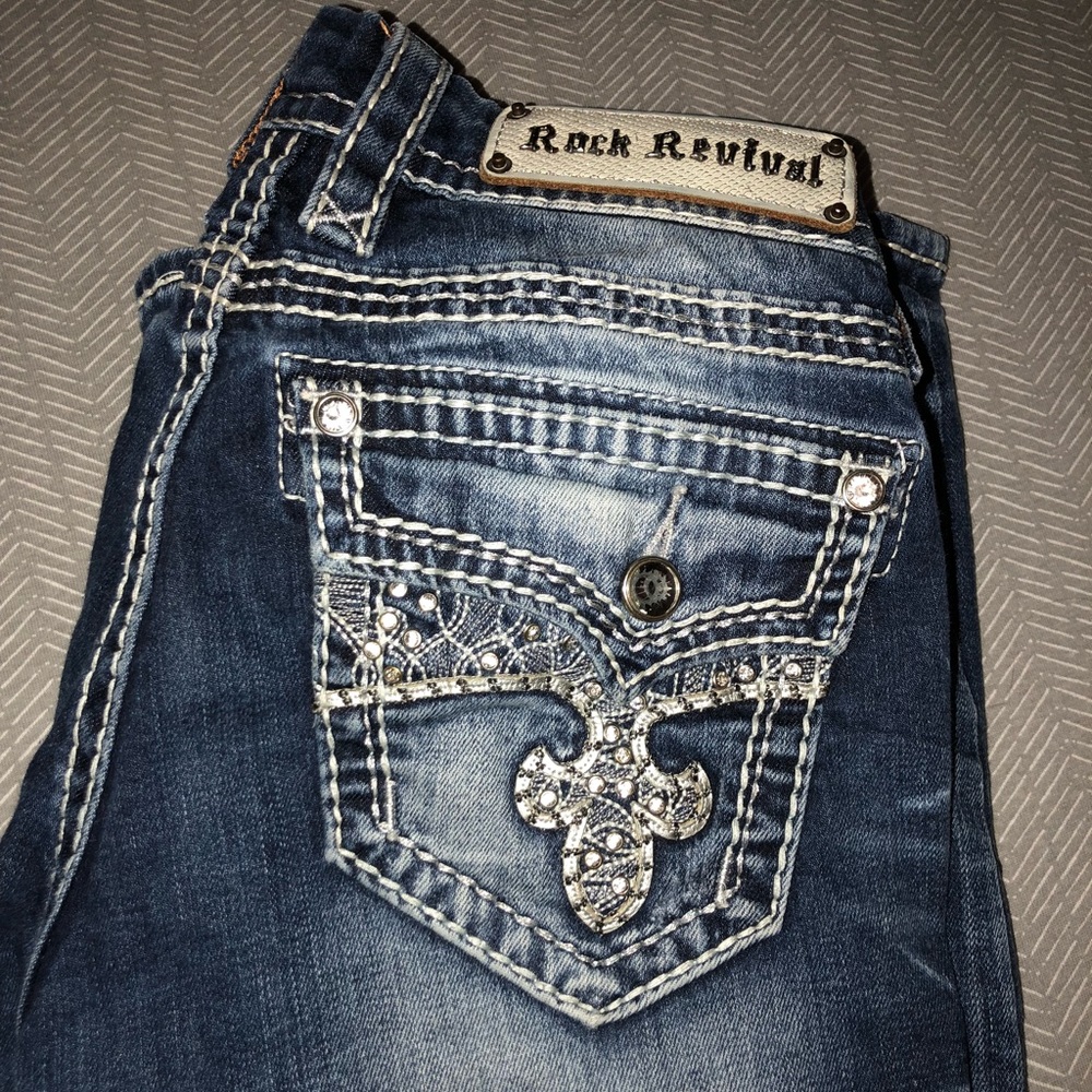 Rock Revival jeans.